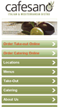 Mobile Screenshot of cafesano.com